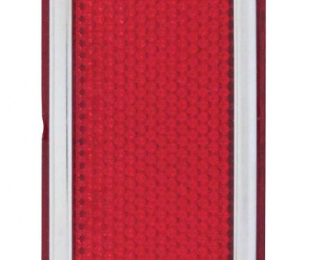 United Pacific Red Side Marker Light w/Stainless Steel Trim For 1973-80 Chevrolet Truck C738003