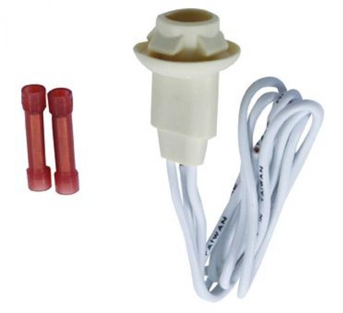 United Pacific Side Marker Socket w/Butt Connectors For 1967-91 Chevy Passenger Car & Truck (Kit) C679101