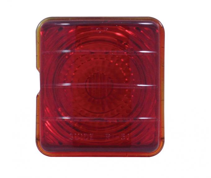 United Pacific Glass Tail Light Lens For 1951-52 Chevy Passenger Car C4004
