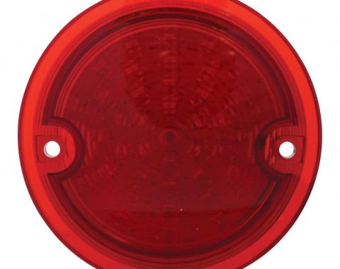 United Pacific 41 LED Tail Light Lens, Red For 1960-66 Chevy & GMC Stepside Truck CTL6066LED