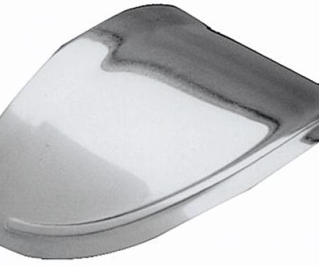 United Pacific Stainless Steel Tail Light Mini Visor (Pair) C636402