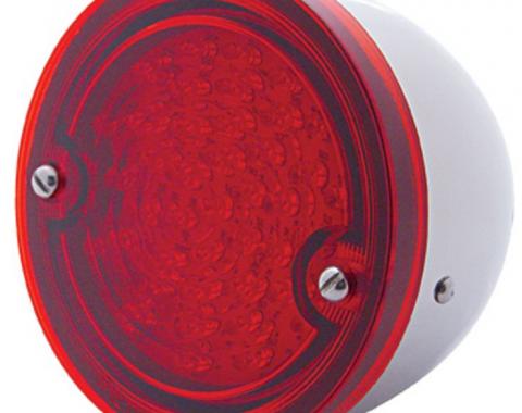United Pacific 41 LED Tail Light Assembly w/Red Lens For 1960-66 Chevy & GMC Stepside Truck CTL6066SR