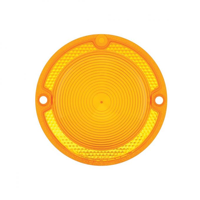United Pacific Parking Light Lens, Amber Plastic For 1958 Chevy Impala 110153