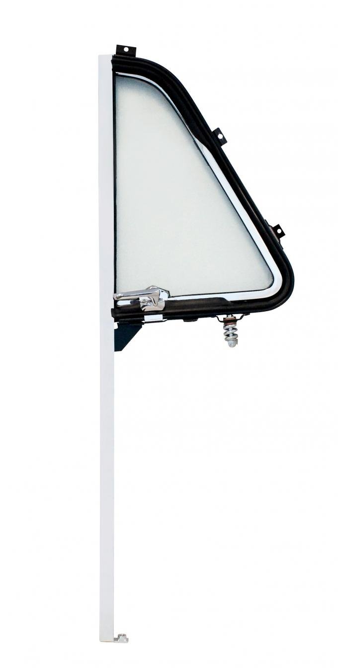 United Pacific Vent Window Assembly Without Tinted Glass For 1951-55 Chevy & GMC Truck - L/H 120511