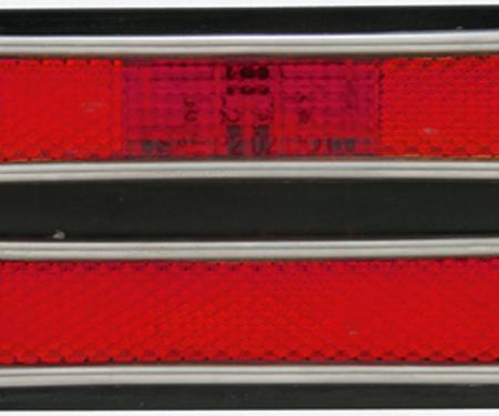 United Pacific 18 LED Side Marker Light, Red Lens, Rear For 1968-72 Chevy Truck CML6872R