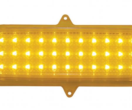 United Pacific 33 LED Park Light W/Amber Lens And Amber LED For 1960-66 Chevy Truck CPL6066A
