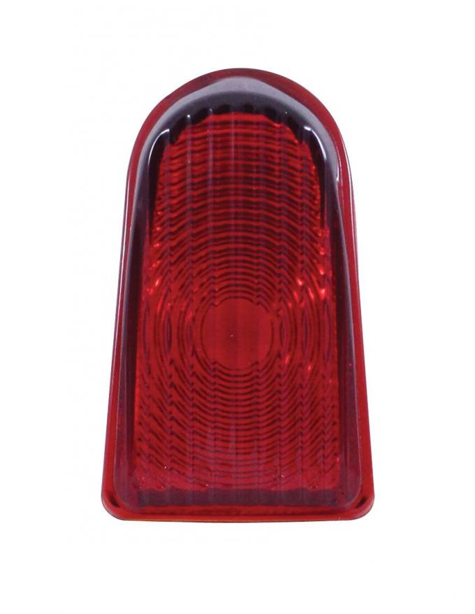 United Pacific Glass Tail Light Lens For 1949-50 Chevy Passenger Car C4005