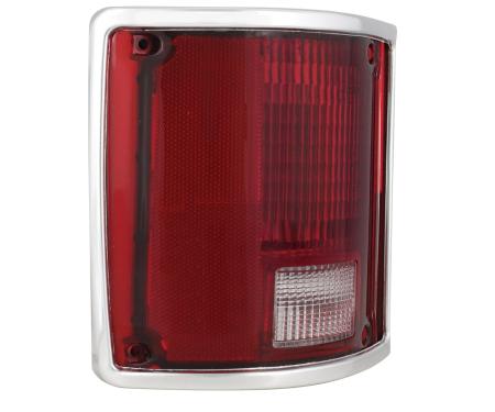 United Pacific Tail Light Assembly With Trim For 1973-87 Chevy & GMC Truck - L/H C738705