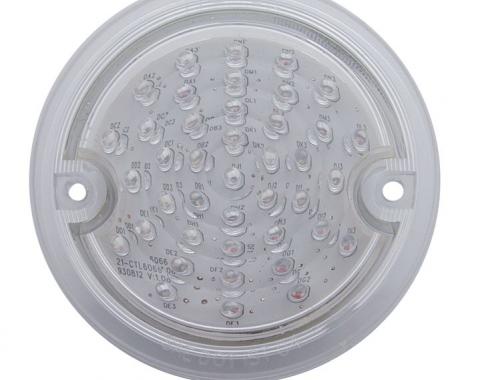 United Pacific 41 LED Tail Light Lens, Clear For 1960-66 Chevy & GMC Stepside Truck CTL6066C