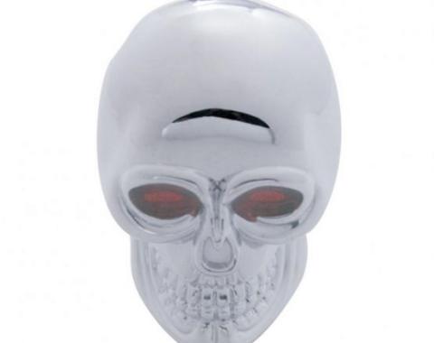 United Pacific Skull Chrome Gearshift Knob 70026