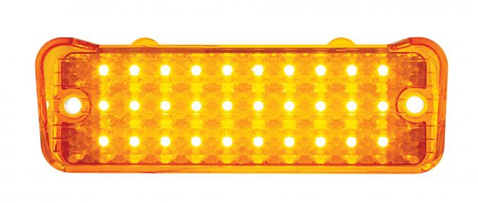 United Pacific 30 LED Parking Light Lens, Amber For 1966 Chevy Impala CPL6601LED