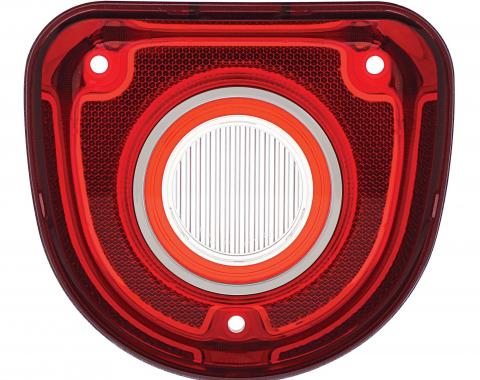 United Pacific Backup Light Lens For 1968 Chevy Bel-Air & Biscayne C6852