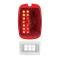 United Pacific 27 LED Sequential Tail Light Lens For 1937-38 Chevy Car & 1940-53 Chevy Truck - L/H 110110