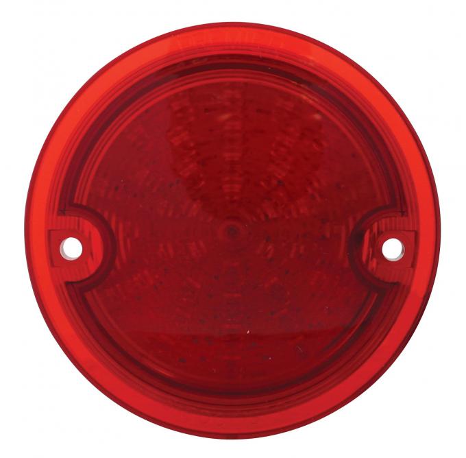 United Pacific 41 LED Tail Light Lens, Red For 1960-66 Chevy & GMC Stepside Truck CTL6066LED