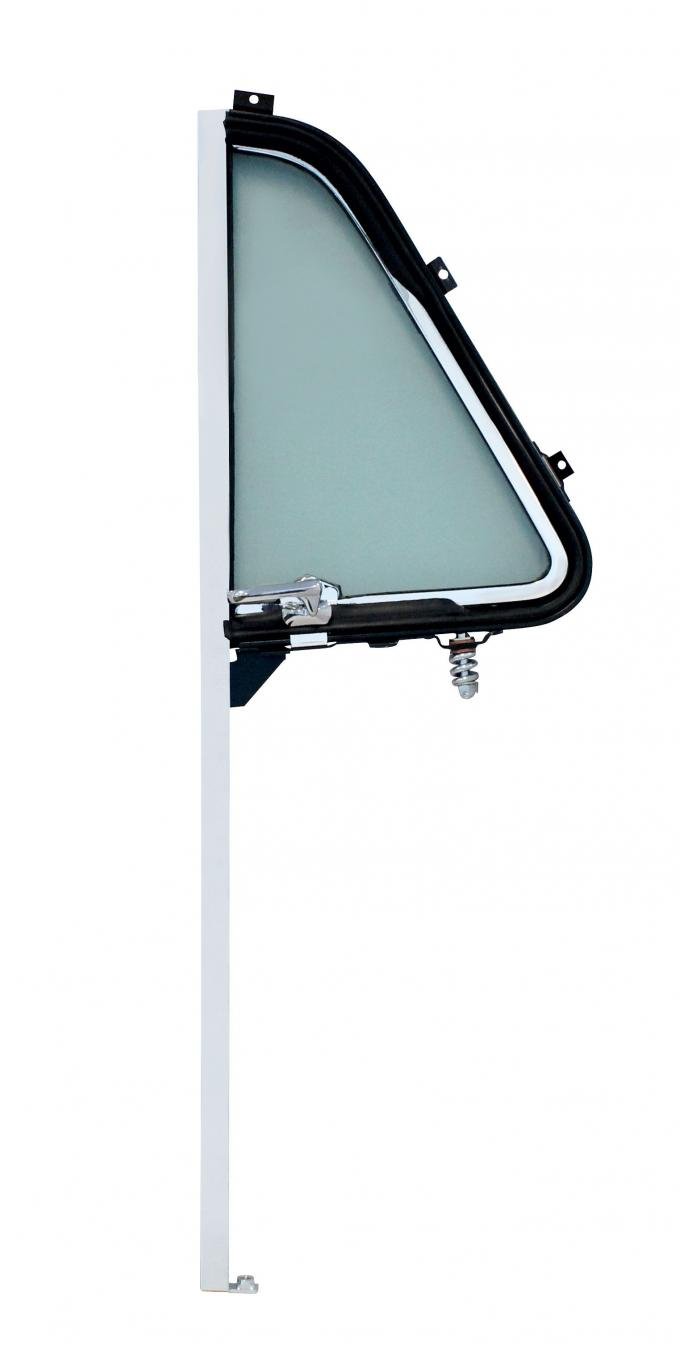 United Pacific Vent Window Assembly w/Tinted Glass For 1951-55 Chevy & GMC Truck - L/H 120513