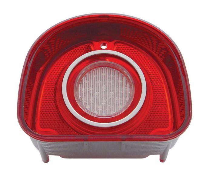 United Pacific 26 LED Backup Light W/Stainless Steel Trim For 1968 Chevy Bel-Air & Biscayne CBL6852LED
