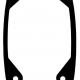 United Pacific Tail Light Gasket Set For 1954 Chevy Passenger Car (6/Set) C5407
