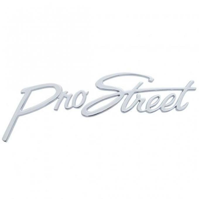 United Pacific Chrome Die-Cast "Pro Street" Emblem S1012