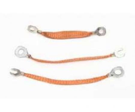 Full Size Chevy Ground Wire Strap Kit, Big Block, 1961-1964