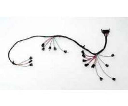 Full Size Chevy Dash Instrument Cluster Wiring Harness, With Warning Lights, 1965