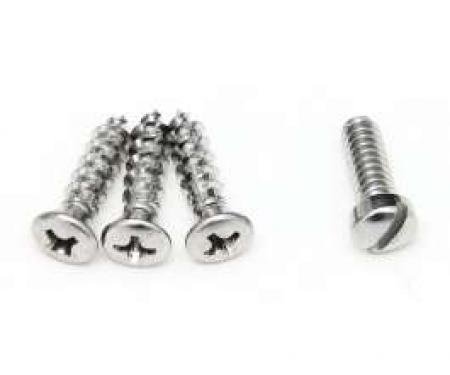 Full Size Chevy Sunvisor Support Screws, 1965-1972