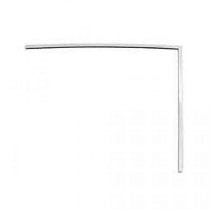 Full Size Chevy Door Glass Frame, Right, 2-Door Hardtop, Impala, 1959-1960
