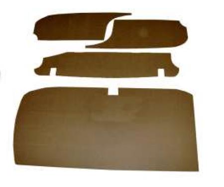 Chevy Trunk Upholstery Panel Kit, 1/4 Tempered Hardboard, 1962-1964