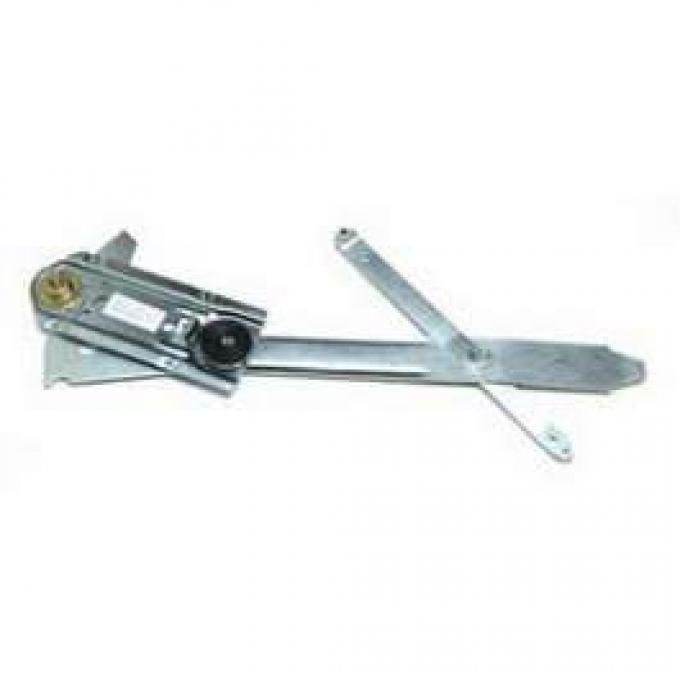 Full Size Chevy Door Window Regulator, Right, 2-Door Hardtop, Sedan &Convertible, 1961-1964