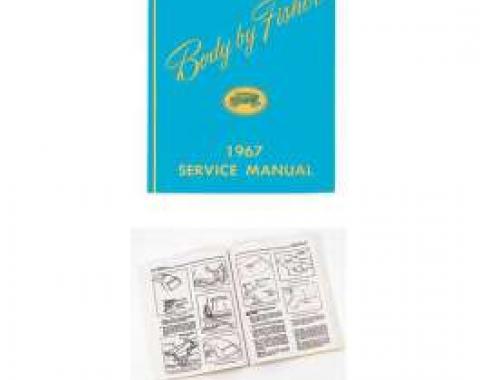Full Size Chevy Service Manual, Fisher Body, 1967