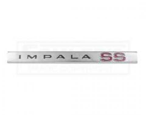 1963 Chevy Impala Trunk Emblem Plastic Insert – I-5 Classic Chevy 16685 – New