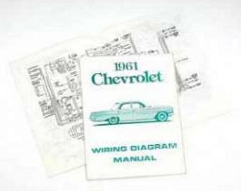 Full Size Chevy Wiring Harness Diagram Manual, 1961