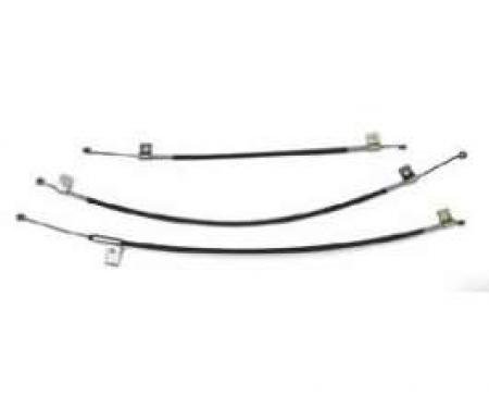 Full Size Chevy Heater & Defroster Cable Set, 1965-1966