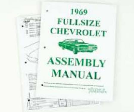 Full Size Chevy Factory Assembly Manual, 1969
