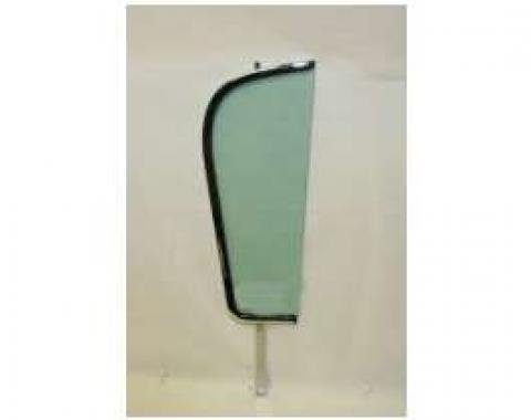 Full Size Chevy Vent Glass Assembly, Right, Green Tinted, Impala & Bel Air Hardtop & Convertible, 1959-1960