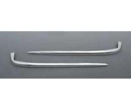 Full Size Chevy Front Fender Moldings, Impala & Nomad, 1960