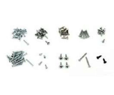 Full Size Chevy Interior Screw Set, Convertible, 1963