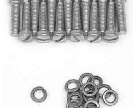 Full Size Chevy 4-Barrel Rochester Carburetor Screw Set, 1958-1961