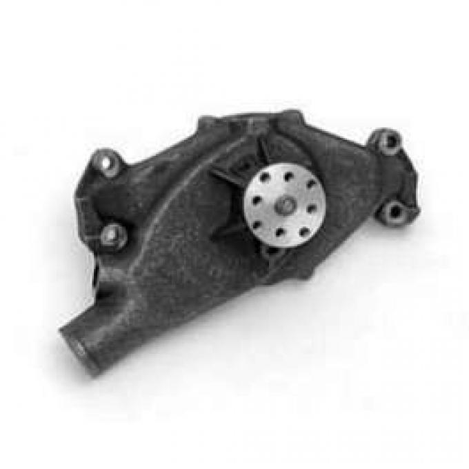 Full Size Chevy Short Hi-Flo Water Pump, Stewart, Cast Iron, Big Block