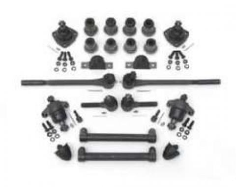 Full Size Chevy Mini Front End Suspension Rebuild Kit, With Polyurethane Bushings, 1958-1964