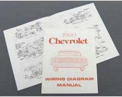 Full Size Chevy Wiring Harness Diagram Manual, 1960