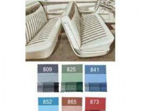 Full Size Chevy Seat Cover Set, 4-Door Hardtop, Impala, 1959