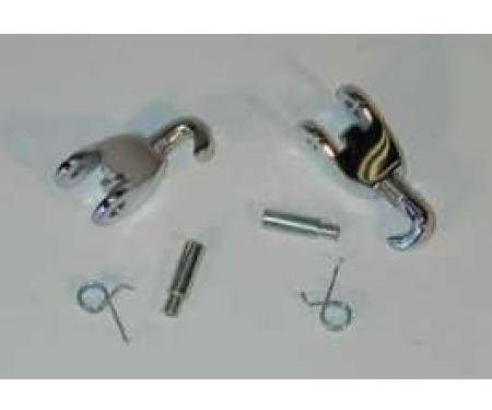 Full Size Chevy Convertible Top Latch Hook & Knuckle Set, 1967-1972