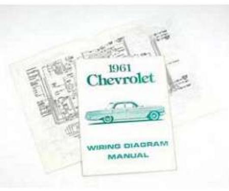 Full Size Chevy Wiring Harness Diagram Manual, 1961