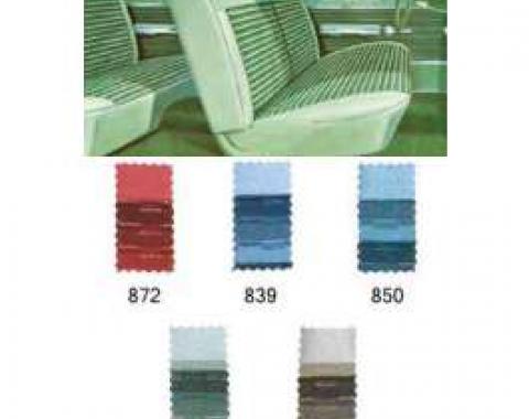 Full Size Chevy Seat Cover Set, 2-Door Sedan, Bel Air, 1962