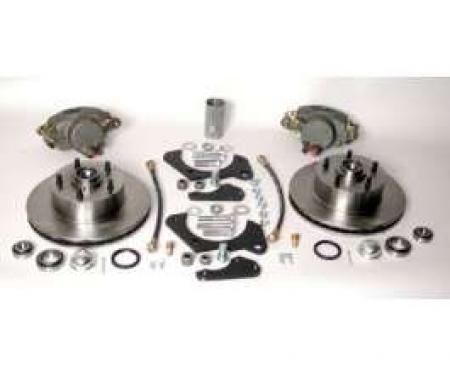 Full Size Chevy Front Disc Brake Kit, At Spindle, 1965-1968