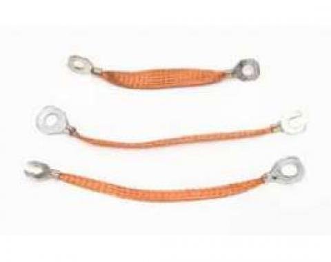 Full Size Chevy Ground Wire Strap Kit, Big Block, 1961-1964