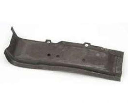 Full Size Chevy Floor Brace End, Left, Rear, 1959-1960