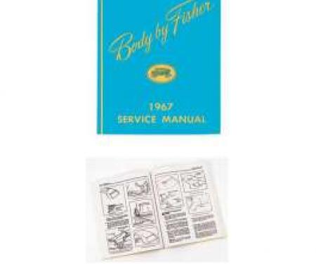 Full Size Chevy Service Manual, Fisher Body, 1967