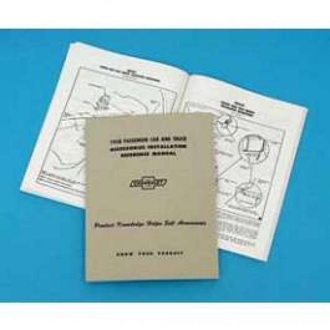 Full Size Chevy Accessory Installation Reference Manual, 1958