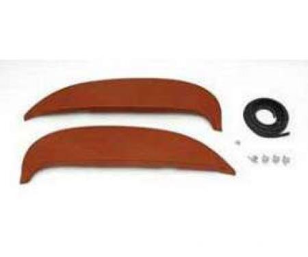 Full Size Chevy Quarter Panel Fender Skirts, 1964